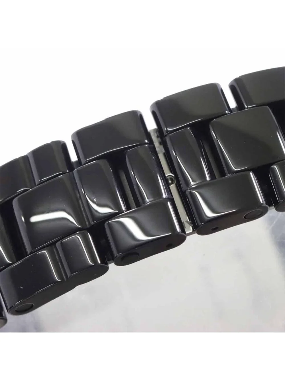 Chanel 41 Chronograph Watch Date Black Ceramic Automatic Winding